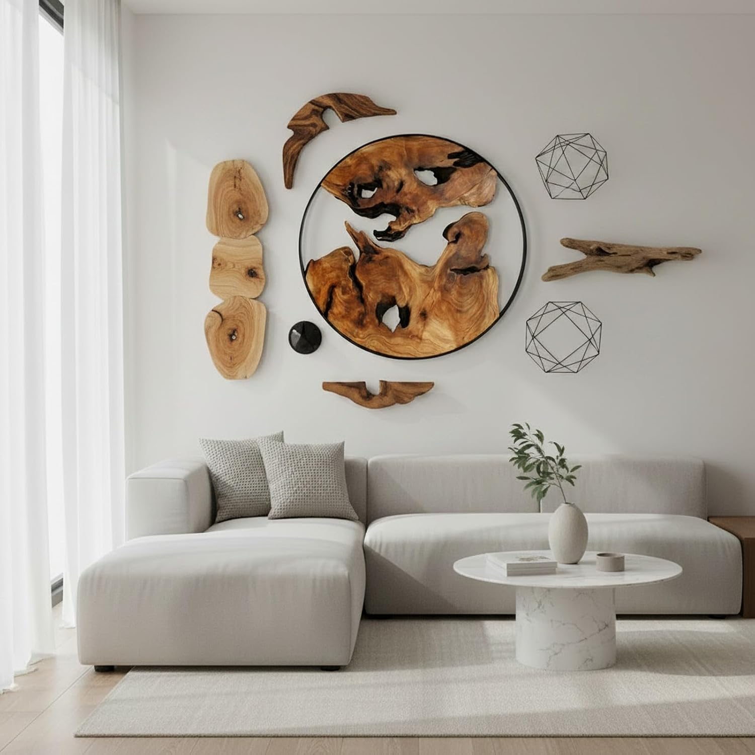 Live Edge Cedar Wood Wall Decor