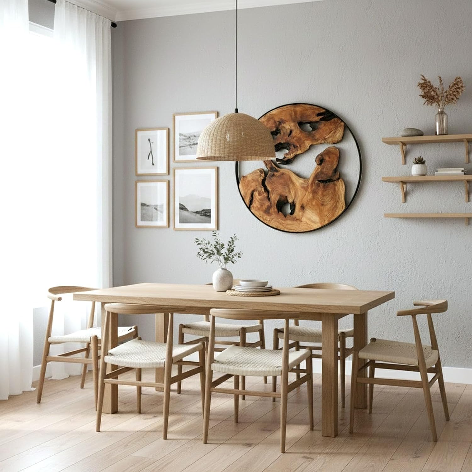 Live Edge Cedar Wood Wall Decor