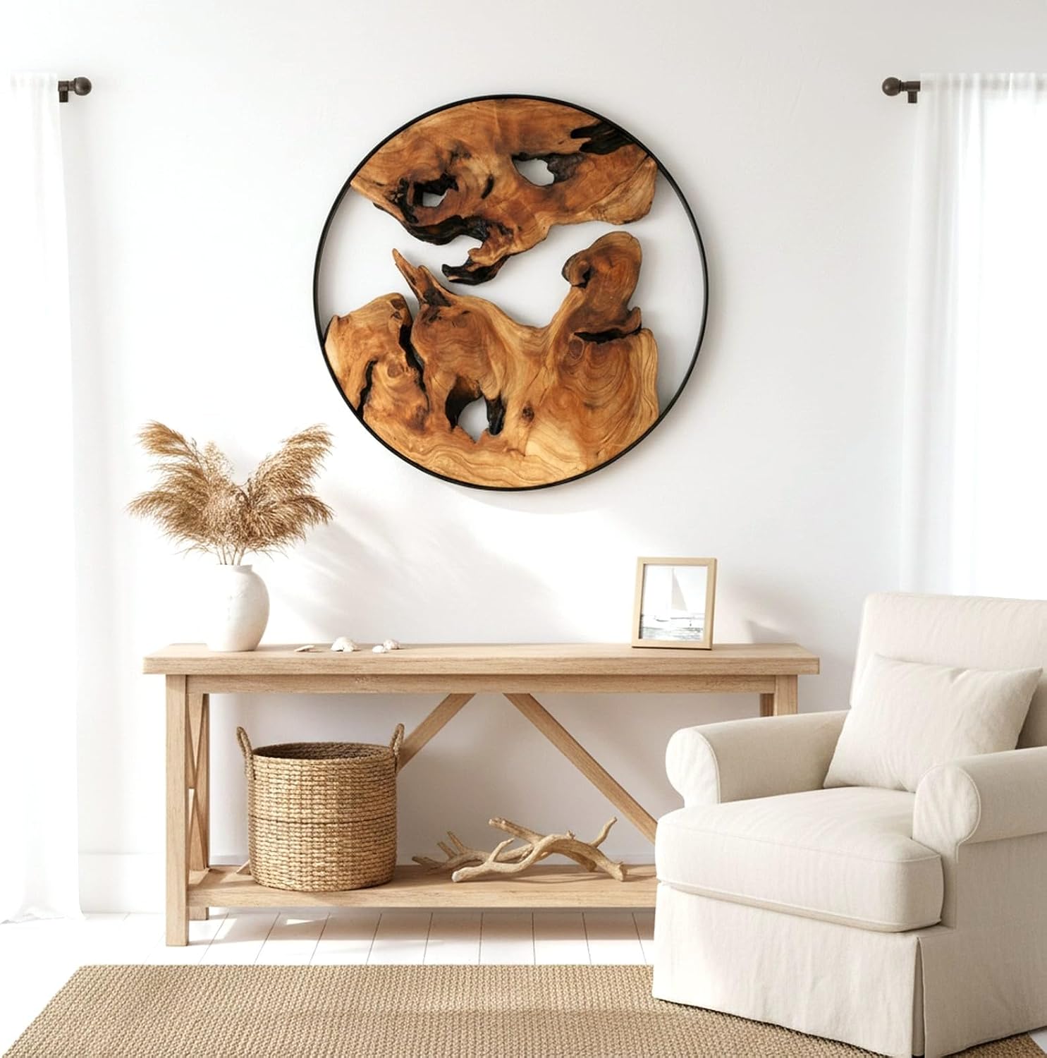 Live Edge Cedar Wood Wall Decor
