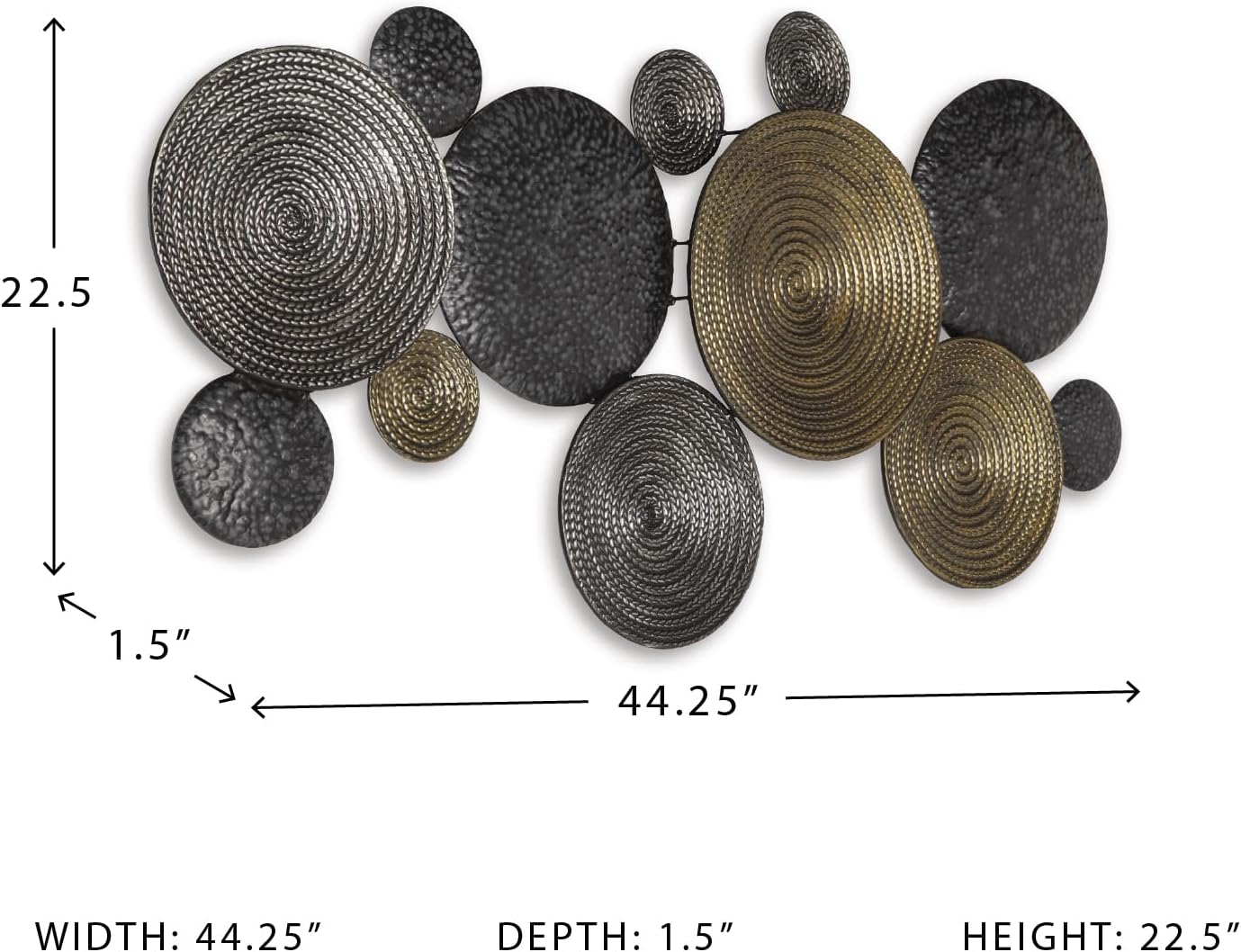 by Ashley Emsley Metal Wall Decor