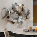 3D Geometric Metal Wall Art