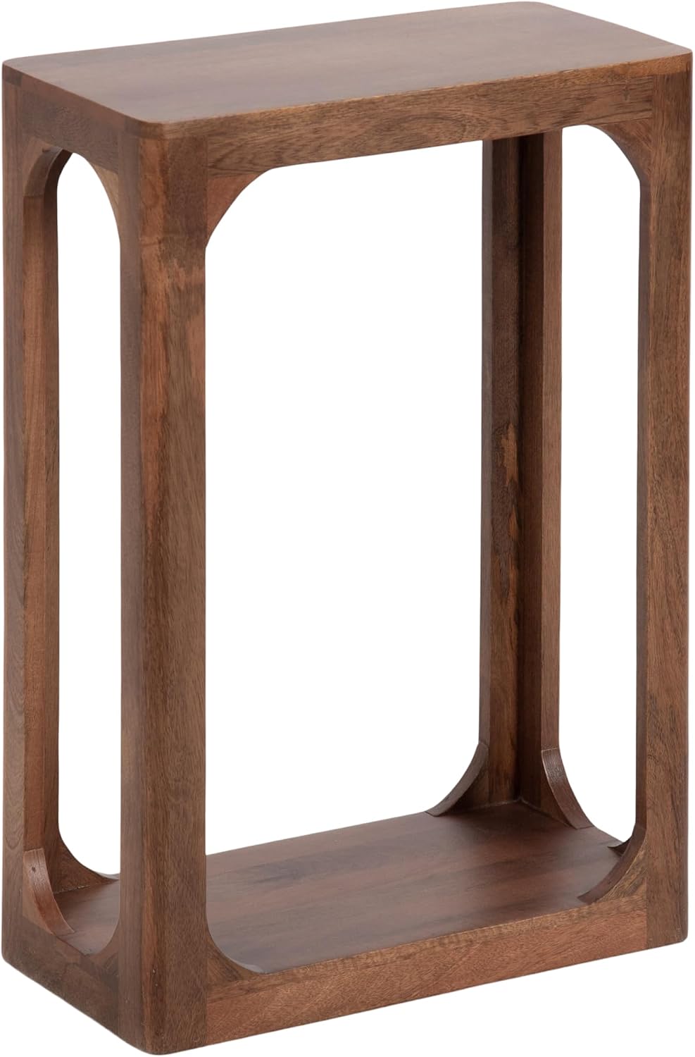 Dahl Walnut Slim Wooden Side Table