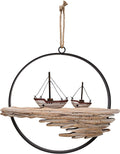 Wooden Sailboat Nautical Wall Decor