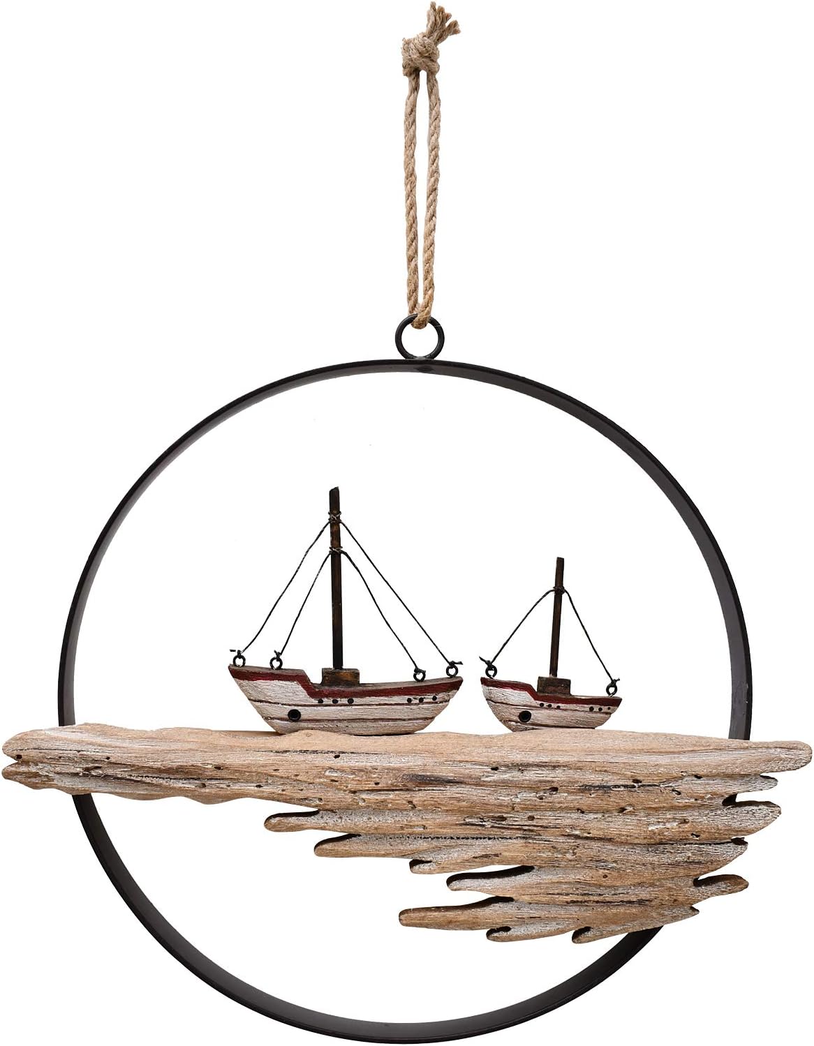Wooden Sailboat Nautical Wall Decor