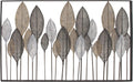 79 Bronze Metal Leaf Wall Sculpture
