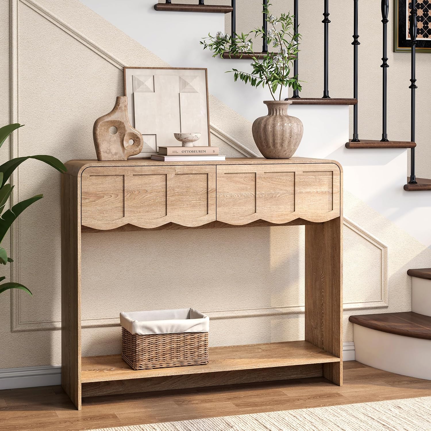 Century Wooden Console Table